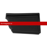 Заглушка правая Matt 127мм Grand Line (Гранд Лайн) Vortex Matt 127/102 (RAL 9005) /1 шт/