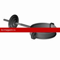 Хомут трубы Docke (Дёке) STAL PREMIUM 125/90 (Графит RAL7024) /1 шт/