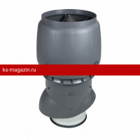 Vilpe (Вилпе) XL- 250/300/500 вентиляционный вых.с колпаком (Серый) /1 шт/
