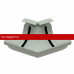 GLC PVC 152/100 Спец. угол желоба более 90 гр, белый RAL 9010