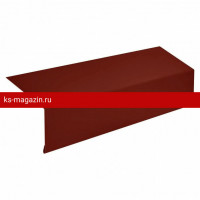 Капельник конденсата 50х65 L=2м РЕ RAL 3009 (Фартук S1 new) /1 шт/
