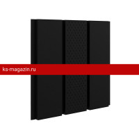 Софит с центральной перфорацией Aquasystem (Аквасистем) 303х2400мм Pural Matt (RR 33) /1 шт/