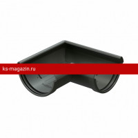 Угловой элемент 90 гр Docke LUX (Графит) /1 шт/