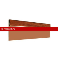 Финишная планка Aquasystem (Аквасистем) 2000мм Printech (Американский орех) /1 шт/