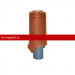 Выход канализации Krovent (Кровент) Pipe-VT 125/100 ИЗ кирпичный /1 шт/