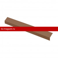 BRAAS Карнизная планка (капельник) 2м (Коричневый)