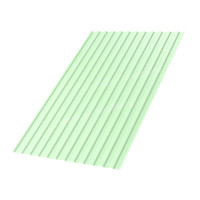 Профлист МЕТАЛЛ ПРОФИЛЬ МП-10x1100-B NormanMP (ПЭ-01-6019-0,5)