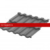 Модульная металлочерепица AquaSystem Гётеборг XXL 1205х865 мм PE Rooftop Matt Zn180 0,5мм RAL 7024