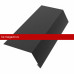 Карнизная планка 100х60х2000мм PE Rooftop Matt 0,5 мм Zn180 RAL9005
