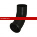 Отвод трубы декорированный Aquasystem (Аквасистем) PU MATT 150/100 (RR 33) /1 шт/
