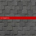 QUIET TILE Гибкая черепица Bohho Антрацитово серый 2,75м2