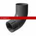 Колено 72 гр Docke (Дёке) STAL PREMIUM 125/90 (Графит RAL7024) /1 шт/