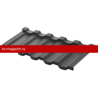 Модульная металлочерепица AquaSystem Гётеборг XXL 1205х465 мм PE Rooftop Matt Zn180 0,5мм RAL 7016
