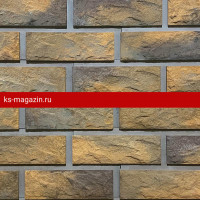 Фиброцементная панель Каньон Сколотый кирпич цвет 30