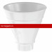Aquasystem PUrus 125/90 Воронка водосборная круглая RAL 9003