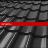 Металлочерепица СМ Классик Stynergy (CORUNDUM50 Matt-7016-0.5)
