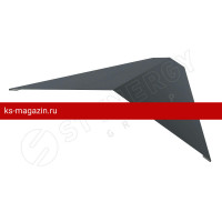 Конек плоский 190х190х2000 Stynergy (Полиэстер-9005-0.45) /1 шт/