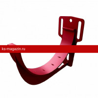 Кронштейн желоба Slider Grand Line (Гранд Лайн) ПВХ Standart 120/87 (Бордо) /1 шт/