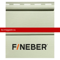 Сайдинг FineBer (Файнбер) BlockHouse Classic Color 3,66м (Фисташковый) /панель/