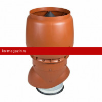 Vilpe (Вилпе) XL- 250/300/500 вентиляционный вых.с колпаком (Кирпичный) /1 шт/
