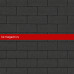 QUIET TILE Гибкая черепица Brick черный 3м2