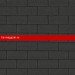 QUIET TILE Гибкая черепица Brick черный 3м2