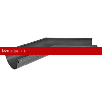 Угол желоба 135 внутренний Aquasystem (Аквасистем) PU MATT 150/100 (RR 23) /1 шт/