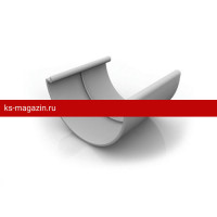 125/90 RUPLAST Соединитель желоба, белый 9010