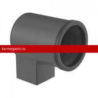 Galeco (Галеко) STAL2 125/80 Переходник Графит RAL 7015 (RR23) /1 шт/
