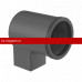Galeco (Галеко) STAL2 125/80 Переходник Графит RAL 7015 (RR23) /1 шт/