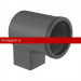 Galeco (Галеко) STAL2 125/80 Переходник Графит RAL 7015 (RR23) /1 шт/