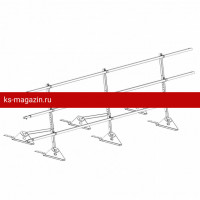 Ограждение ROOFsystems PRESTIGE ZN H-900/3,0м 3 трубы Композит RAL3005