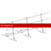 Ограждение ROOFsystems PRESTIGE ZN H-900/3,0м 3 трубы Композит RAL3005