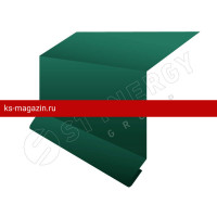 Планка примыкания в штробу 15х33х20х2000 Stynergy (Стинержи) (Полиэстер-6005-0.45) /1 шт/