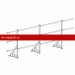 Ограждение ROOFsystems ECONOM d-25 (круг) H-900/3,0м универ ТУ RAL3005
