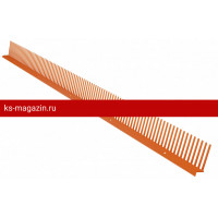 Eurovent COMB Аэроэлемент свеса 60mm x 1m ПВХ, RAL8004
