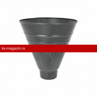 Воронка водосборная круглая Aquasystem (Аквасистем) PU 125/90 (RR-23) /1 шт/
