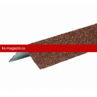 Уголок металлический внешний ТехноНИКОЛЬ HAUBERK (Хауберк) (Терракотовый) /1 шт/