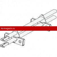 Снегозадержатель ROOFsystems PRESTIGE ZN 45*25 (овал), 1,2м SINGLE ФАЛЬЦ RAL 7024