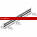 Снегозадержатель ROOFsystems PRESTIGE ZN 45*25 (овал), 3м CLick ФАЛЬЦ Т-обр. опора RAL 8017
