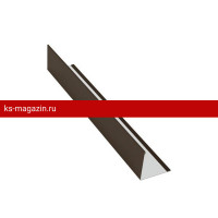 Планка угловая внешняя Aquasystem (Аквасистем) 2000мм Pural (RR 32) /1 шт/