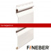 Сайдинг FineBer (Файнбер) Standart Classic Color 3,66м (Белый) /панель/