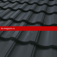 Металлочерепица Garda Stynergy (PURRUS matt-7024-0.5)