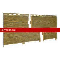 Панель фасадная UPLAST (Ю-пласт) Акриловая Хокла Лиственница винтаж (Охра) /панель/