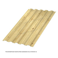 Профлист МЕТАЛЛ ПРОФИЛЬ НС-35x1000-B (ECOSTEEL_T-01-Сосна-0,5)
