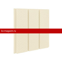 Софит с полной перфорацией Aquasystem (Аквасистем) 303х2400мм ПЭ RAL1015) /1 шт/