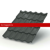 Металлочерепица МеталлПрофиль Трамонтана-S (PURETAN-20-RR23-0.5) /1 кв.м/