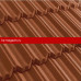 Композитная черепица Metrotile (Метротайл) MetroClassic (Терракот) /лист/