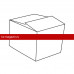 Roofsystems Упаковка опор (2шт) снегозадержателя Econom Next RAL8019
