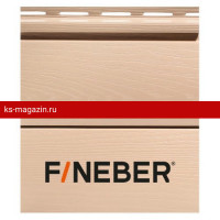 Сайдинг FineBer (Файнбер) BlockHouse Classic Color 3,66м (Сандал) /панель/